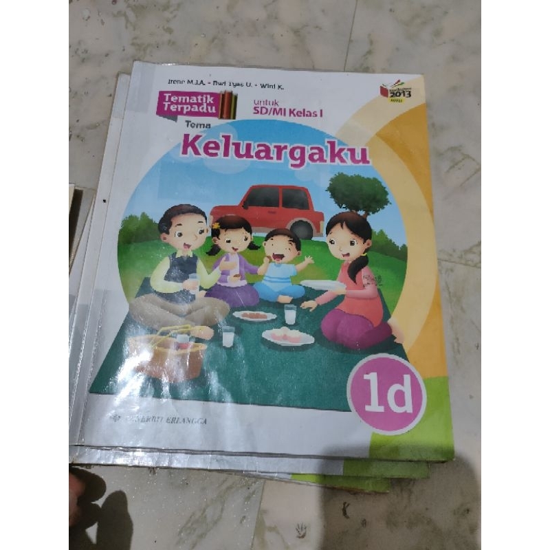 Buku Tematik 1d Kelas 1 Kurikulum 2013 Erlangga
