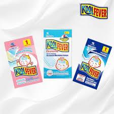 Kool Fever Cool Fever Plester Kompres Demam Bayi Anak Dewasa Cooling Patch Demam Koolfever  Murah
