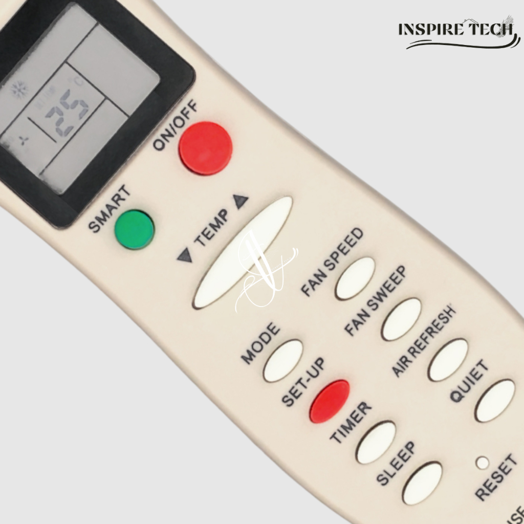 REMOTE AC CHANGHONG SPLIT LOW WATT INVERTER MULTIFUNGSI LANGSUNG PAKAI