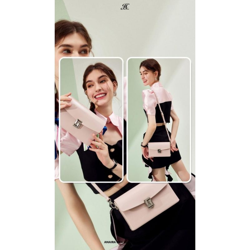 JIMSHONEY TAS SELEMPANG WANITA ANAIRA BAG READY KOTA MALANG