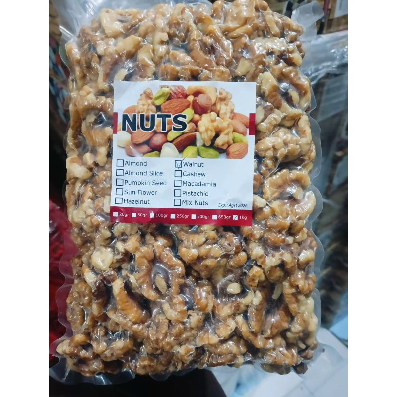 

Kacang Walnut Kenari Oven Panggang 1kg