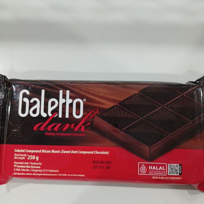 

Chocolate galetto 250g