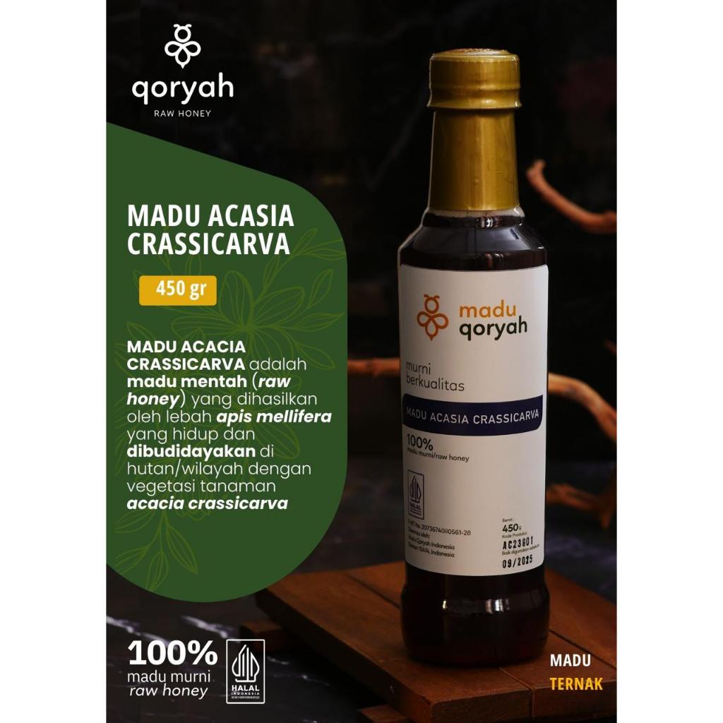 

Madu Qoryah - Madu Acasia Crassicarva Murni 100% Berkualitas dan Untuk Kesehatan
