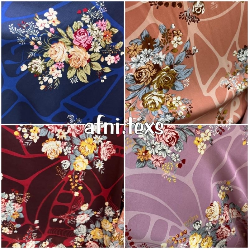 Kain wolfis Premium Grade A, Kain Monalisa motif premium