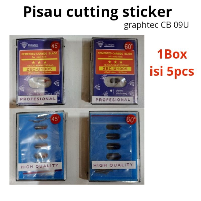 

H7Y 5PCS Mata Pisau Cutting Stiker Graphtec CB09 CB09U Cameo Silhoutte Cutting Sticker