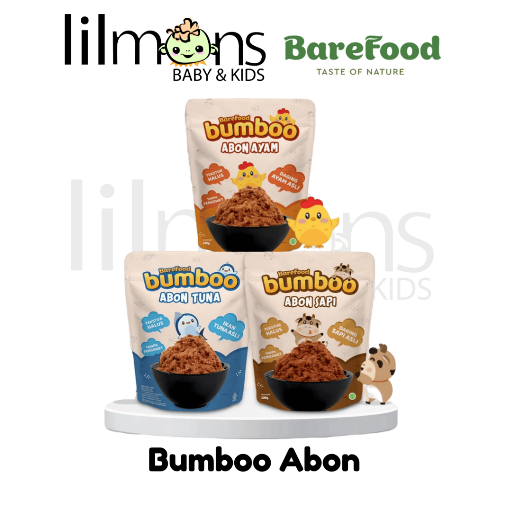 

Barefood Bumboo Abon Ayam Sapi Tuna | LILMONS