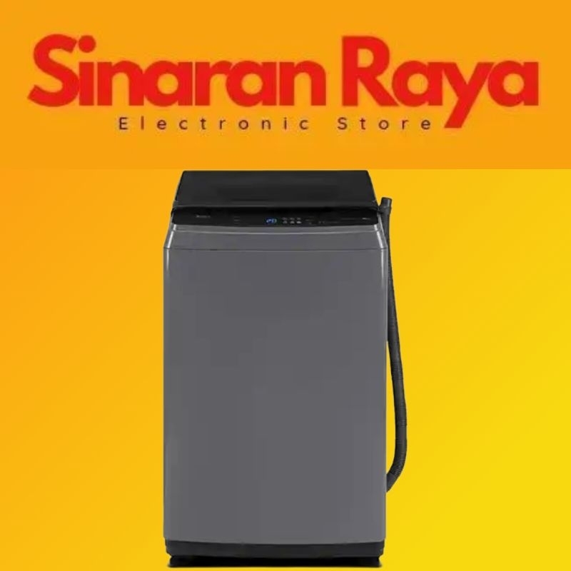 Midea MA200W150DT Mesin Cuci Top Load 15kg Hitam
