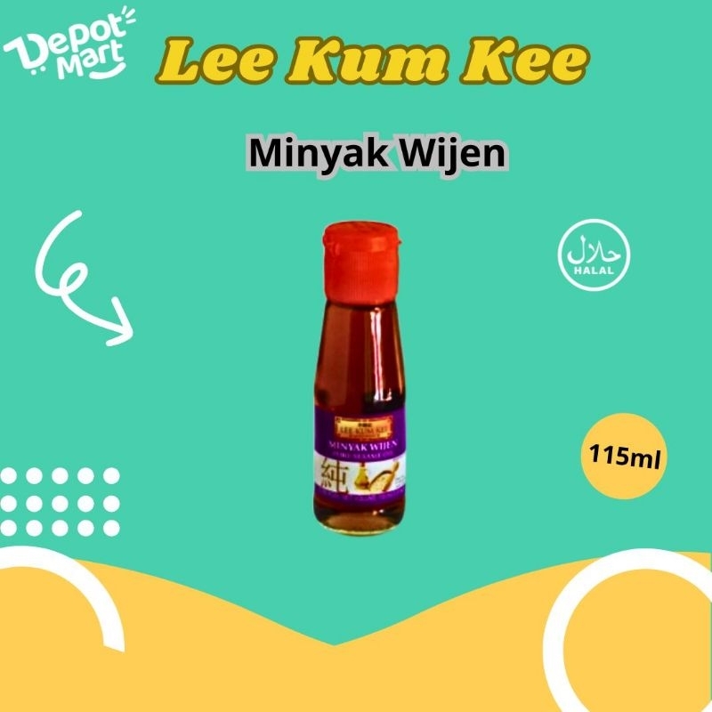 

Minyak Wijen Lee Kum Kee 115 ML Depot Mart