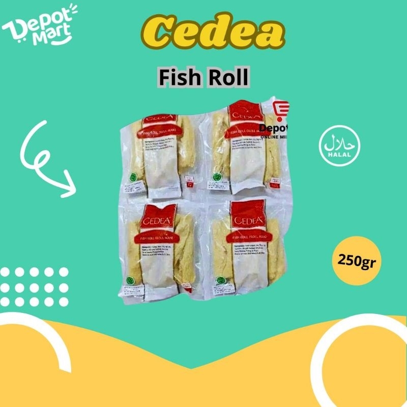 

CEDEA fish roll 250gr - Olahan Ikan Untuk Bahan Lok Lok dan Sate Seafood