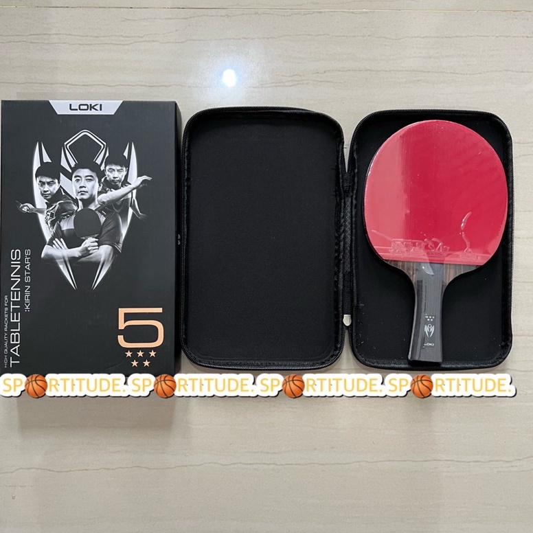 Recomended Bet Tenis Meja Bat Pingpong Loki Kirin 5star ORIGINAL