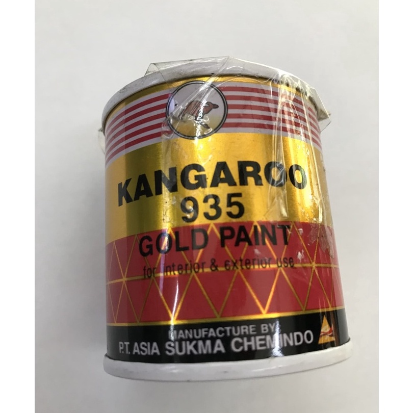 

SEGERA DAPATKAN BELI 2PCS GRATIS ONGKIR 3K CAT EMAS GOLD 1L 1LITER 1CC CAT KANGAROO 935 EMAS 1ML