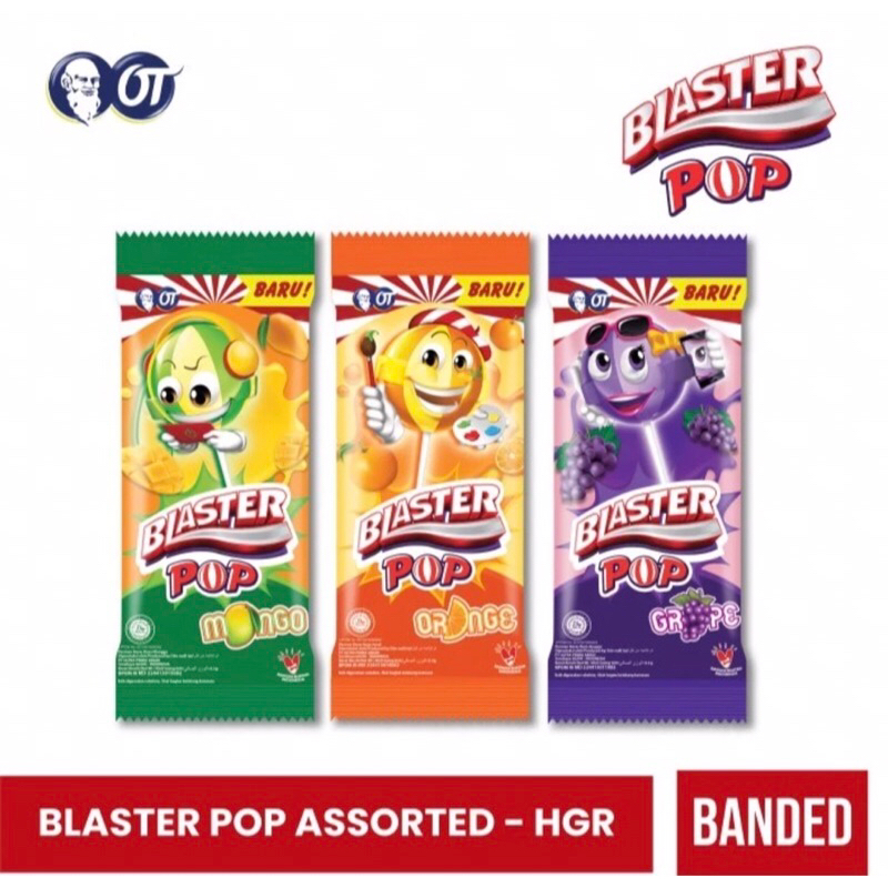 

Permen Blaster Pop gagang 1pack isi 36pcs Extra 1pcs !!!