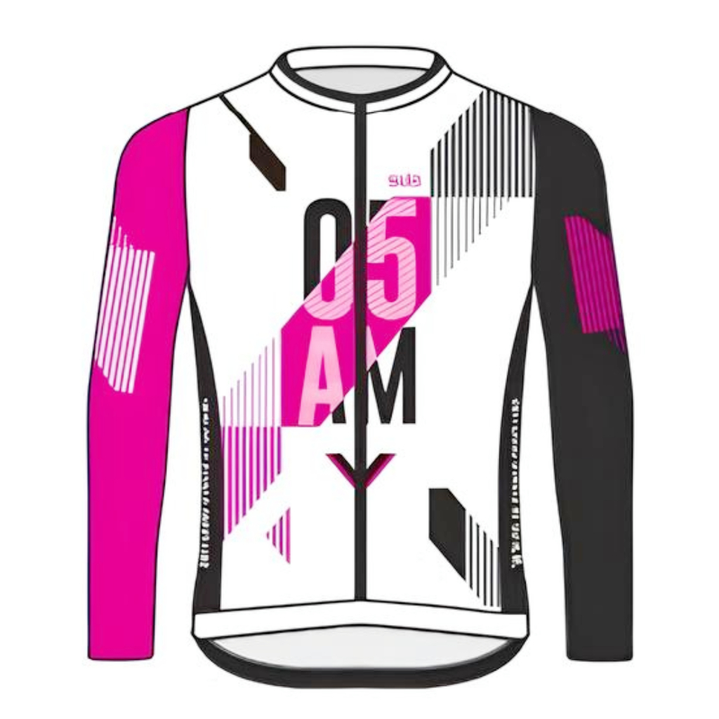 Sub Jersey 05 AM GenV 2024 Unisex Long Sleeve Cycling Jersey - Baju Sepeda Lengan Panjang Cewe Cowo