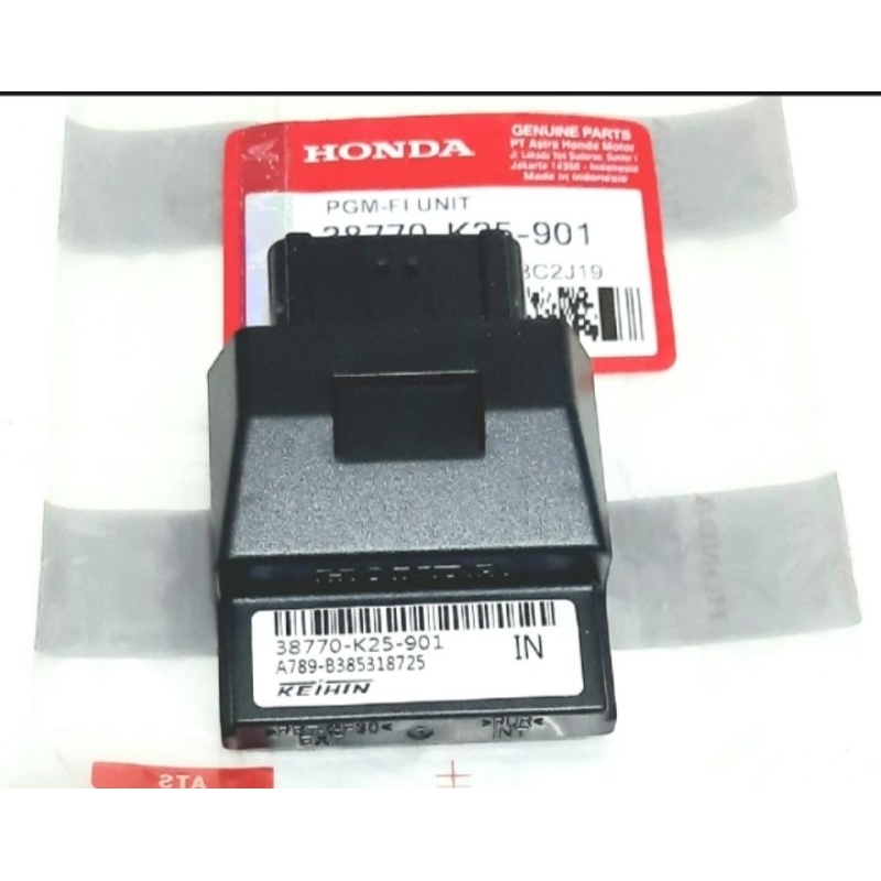 ECU K25 UNTUK MOTOR HONDA BEAT FI, SCOOPY FI,SPACY FI (STATER KASAR)