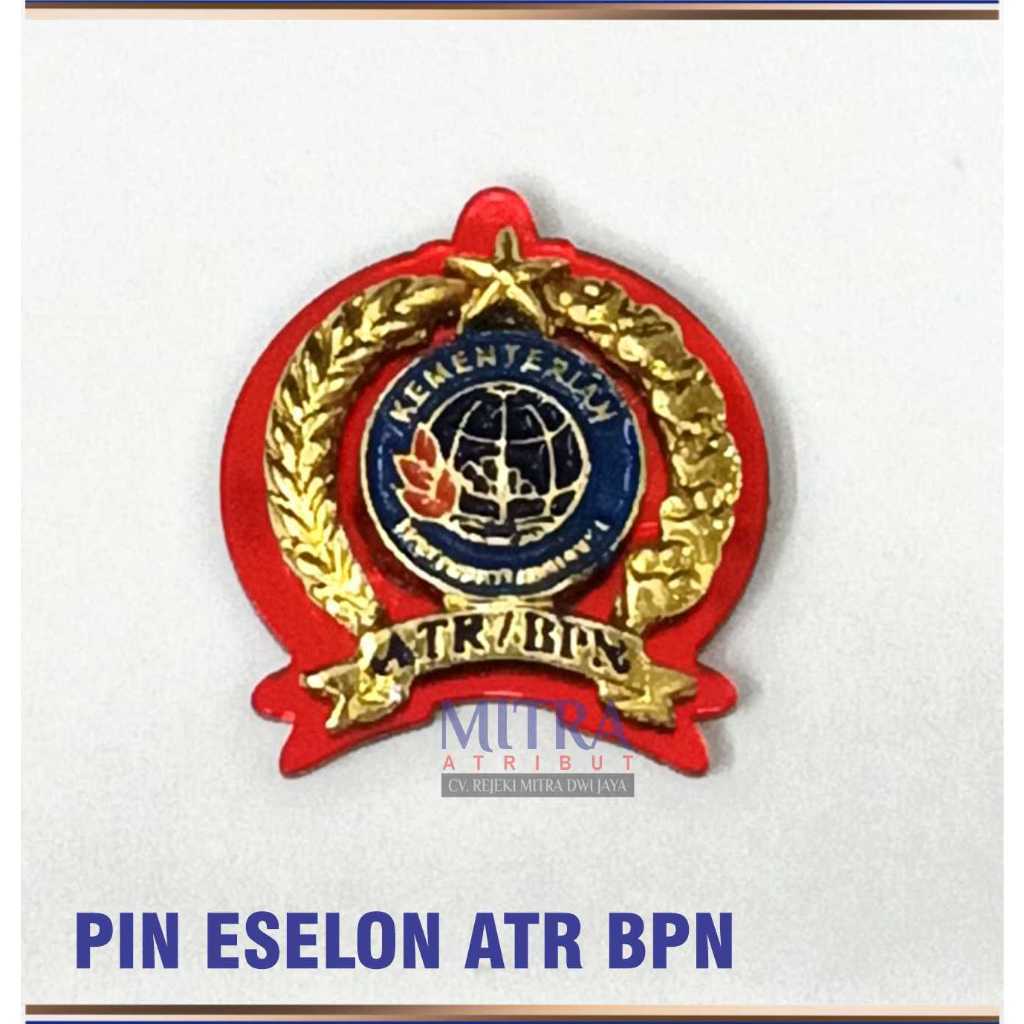 {Mitra Atribut} Pin Jabatan / Eselon ATR BPN