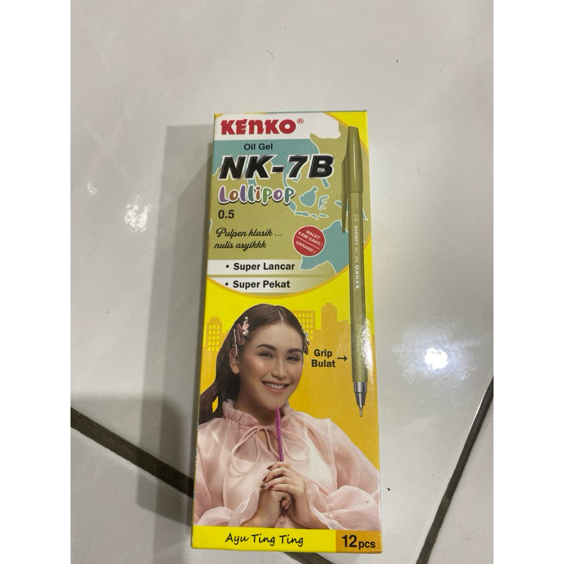 

pulpen kenko NK 7 cocok untuk menulis isi 12 pcs