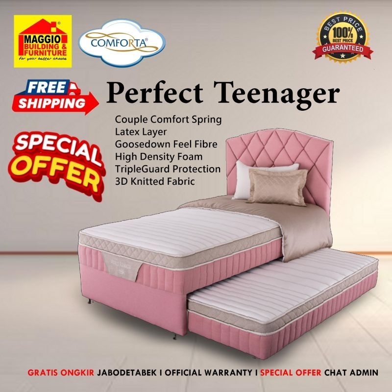 COMFORTA KASUR 2IN1 - KASUR ANAK SORONG - COMFORTA PERFECT TEENAGER