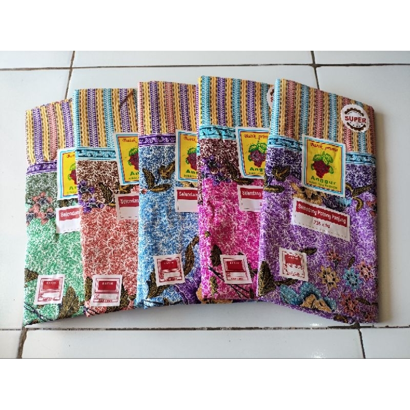 BESTPROMO selendang gendong / kain halus / kain panjang / selendang bayi / selendang batik kualitas