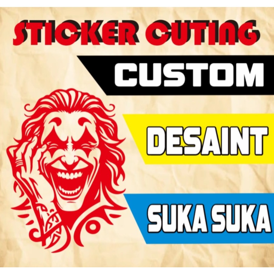 

sticker cuting - Stiker Custom Cutting- Sticker Custom