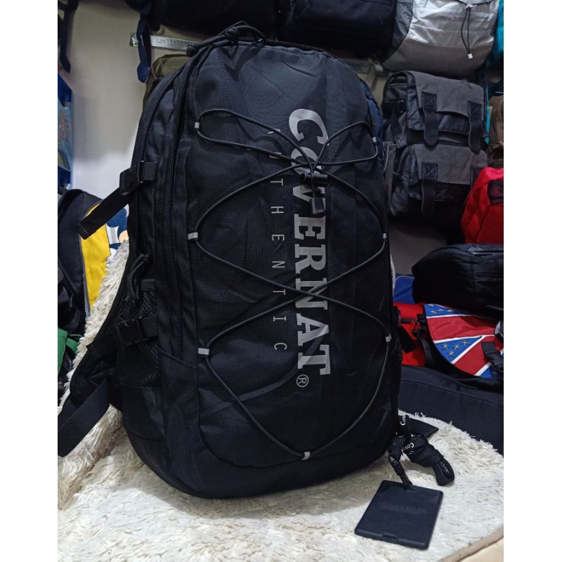 BACKPACK COVERNAT BLACK , ransel covernat original
