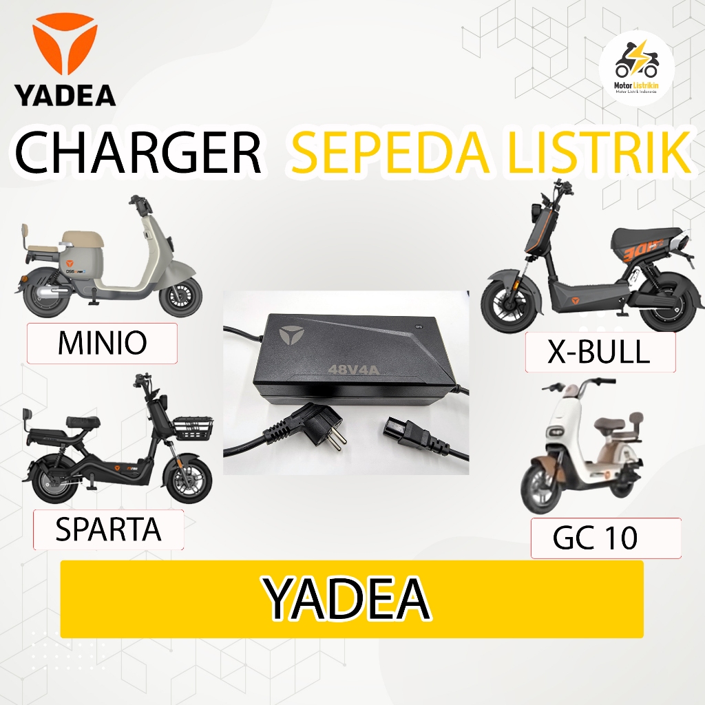 Charger Sepeda Listrik Yadea