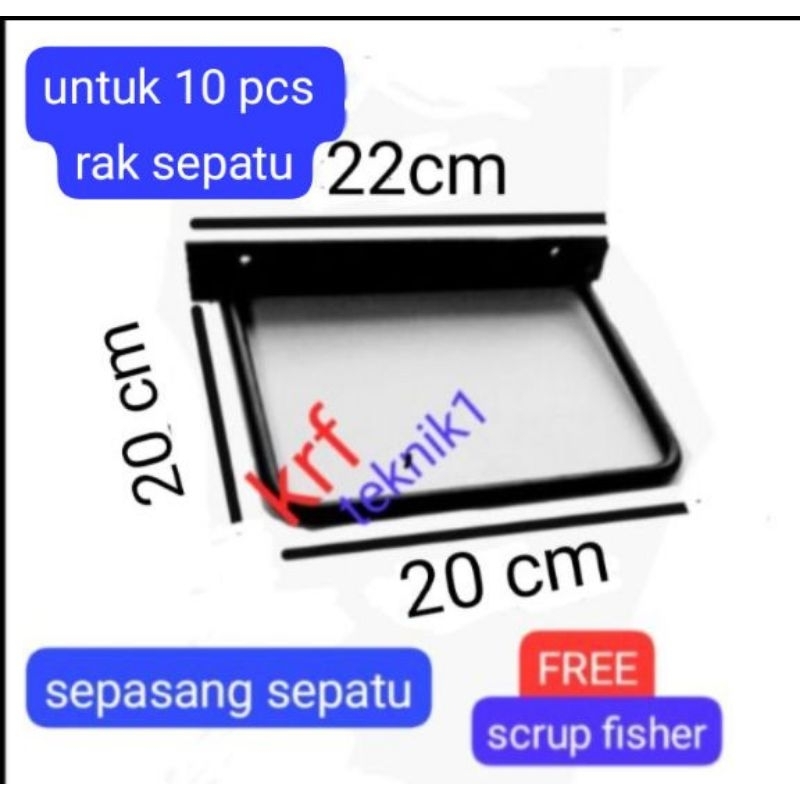 rak sepatu tempel dinding rak sepatu melayang rak display sepatu rak  dinding rak sepatu dinding gan