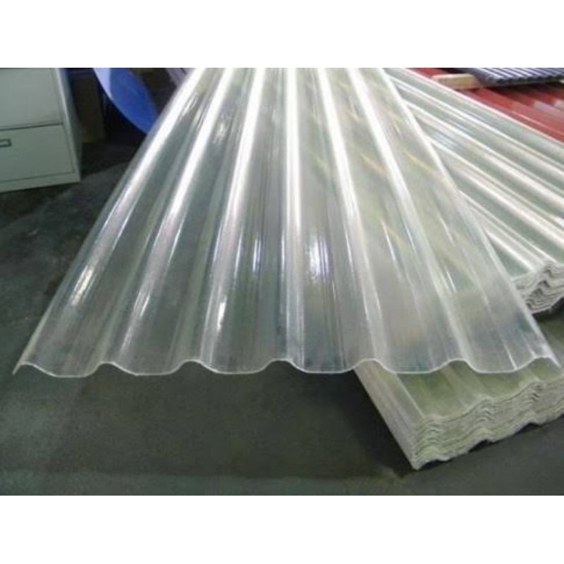 ATAP FIBERGLASS GELOMBANG GALVALUM/RATA TRANSPARAN BENING TERMURAH MEDAN