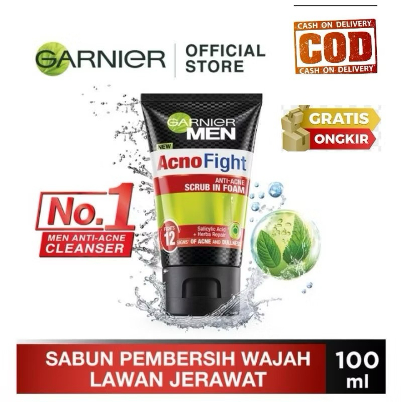 Garnier Men Acno Fight  100 ml