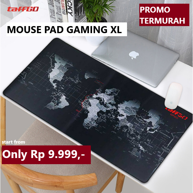 TERMURAH Mouse Pad Gaming Besar XL / Alas Meja Komputer Laptop Gaming XL