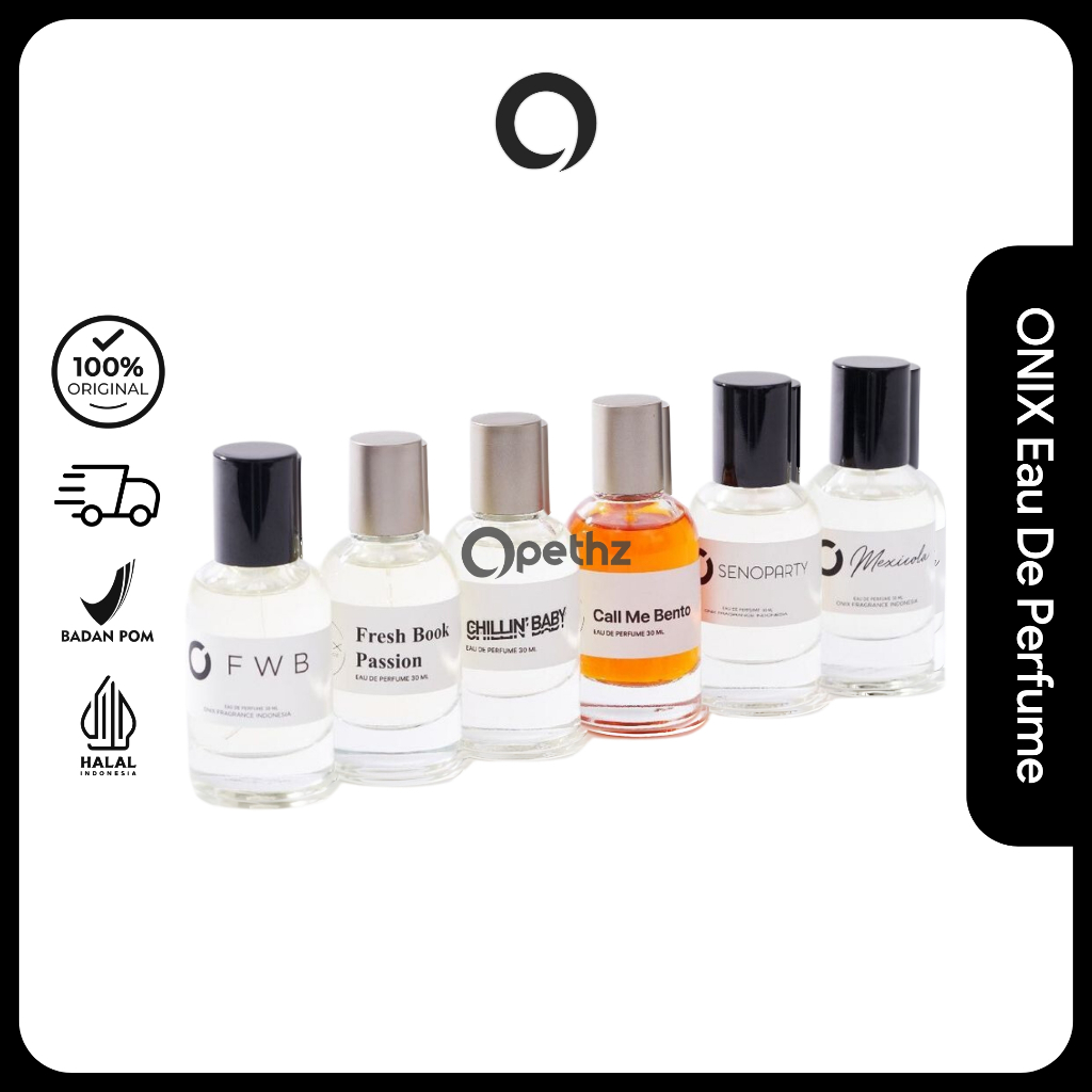 ONIX Fragrance Parfum Series 30ml 50ml - FWB | Mexicola | Senoparty | Gratitude | Rose | Jack | Call