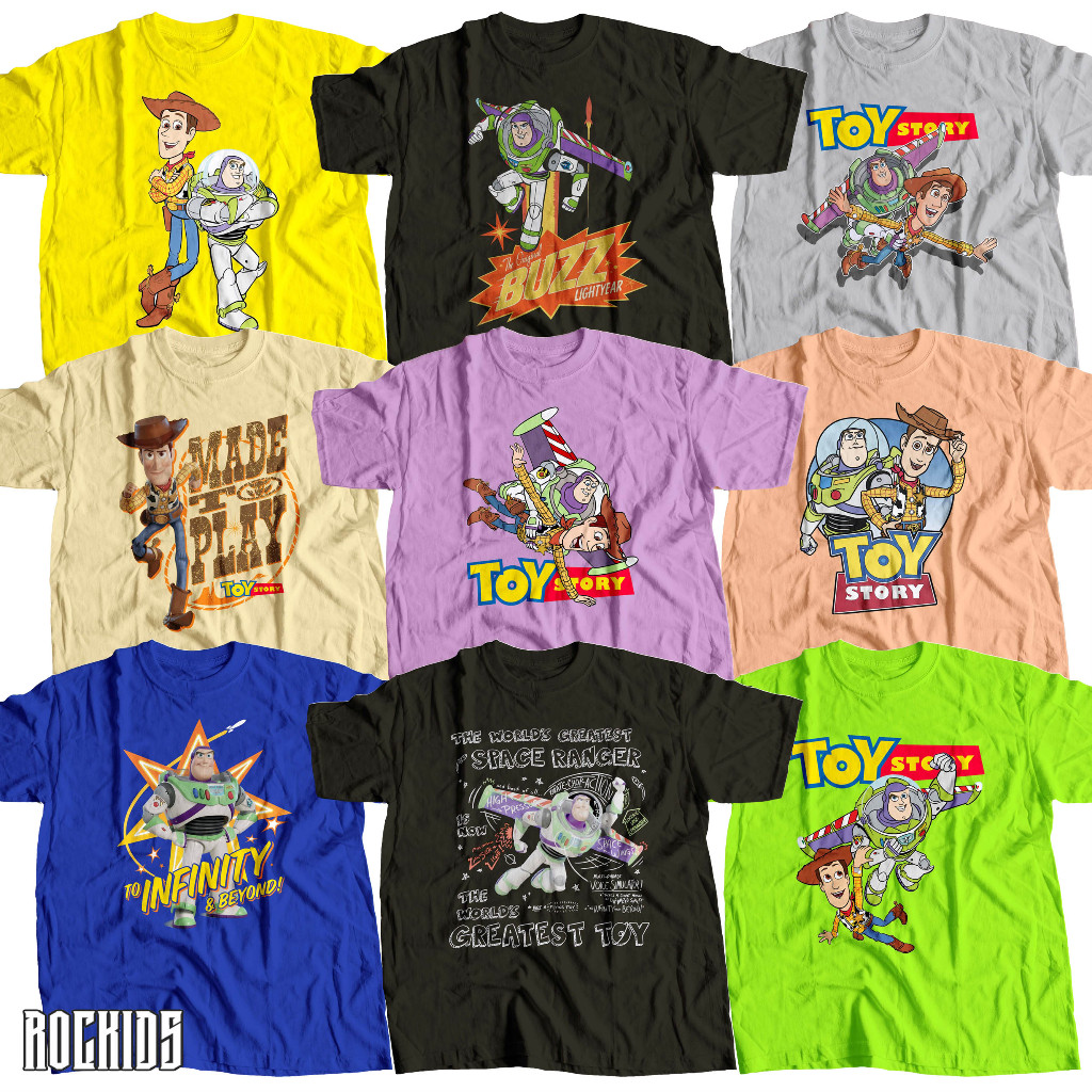 toy story - kids wear - kaos toy story - kaos toy story  anak - toy story kaos anak - kaos anak toy 