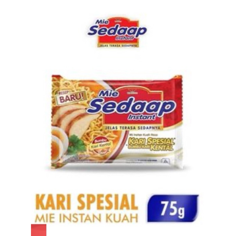 

Sedaap Mie Instant Kari Spesial 75G