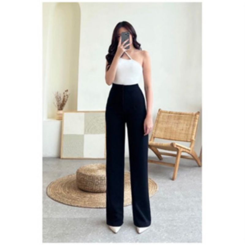 COZIE KNIT PANTS// CELANA KULOT  WANITA//CELANA KULOT BAHAN KNIT PREMIUM