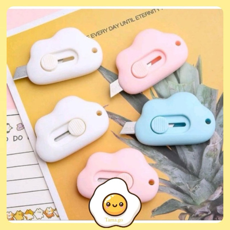 

Cutter lucu berbentuk awan/ kecil mudah dibawa