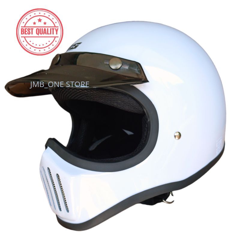 Helm Cakil BOGO Helm Retro Full Face SNI