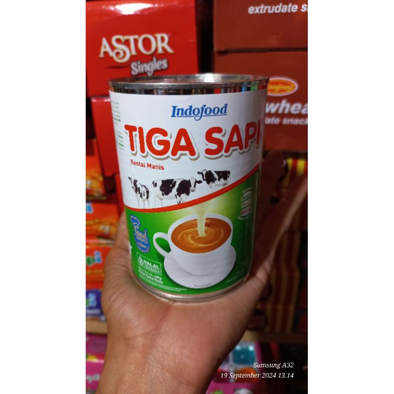 

Susu Tiga Sapi Kemasan 500g