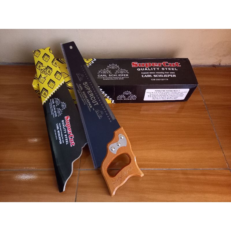 gergaji kayu cap mata carl schlieper supercut( potong)
