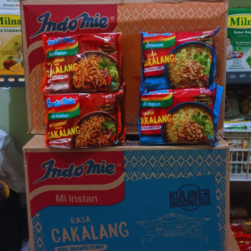 

Indomie Kuah & Goreng Rasa Cakalang 82g