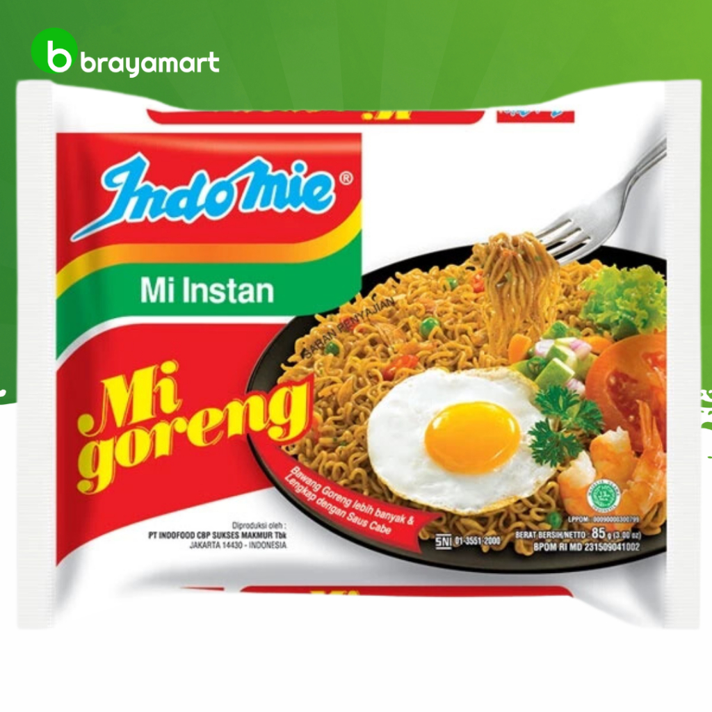 

Indomie mie goreng special 86 gram Brayamart