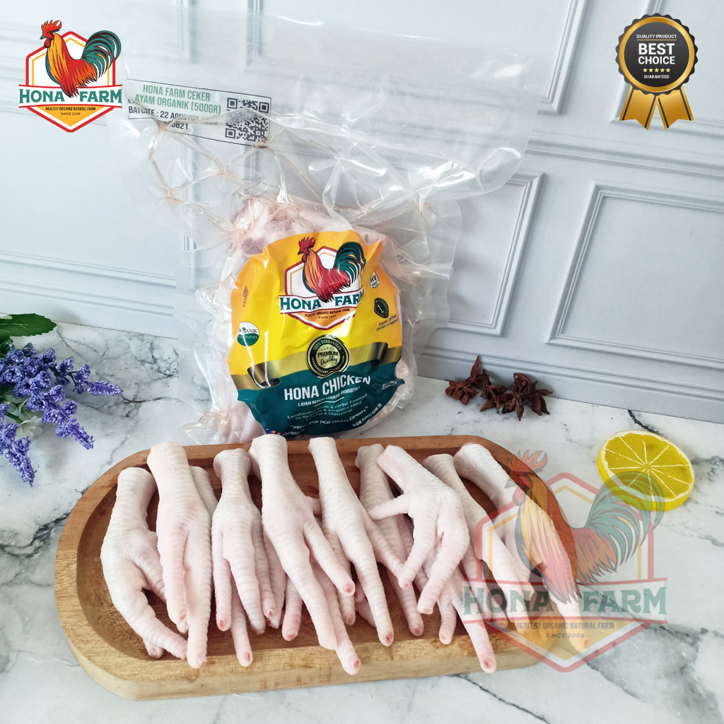 

Hona Farm Ceker Ayam Organik Probiotik (500gr)