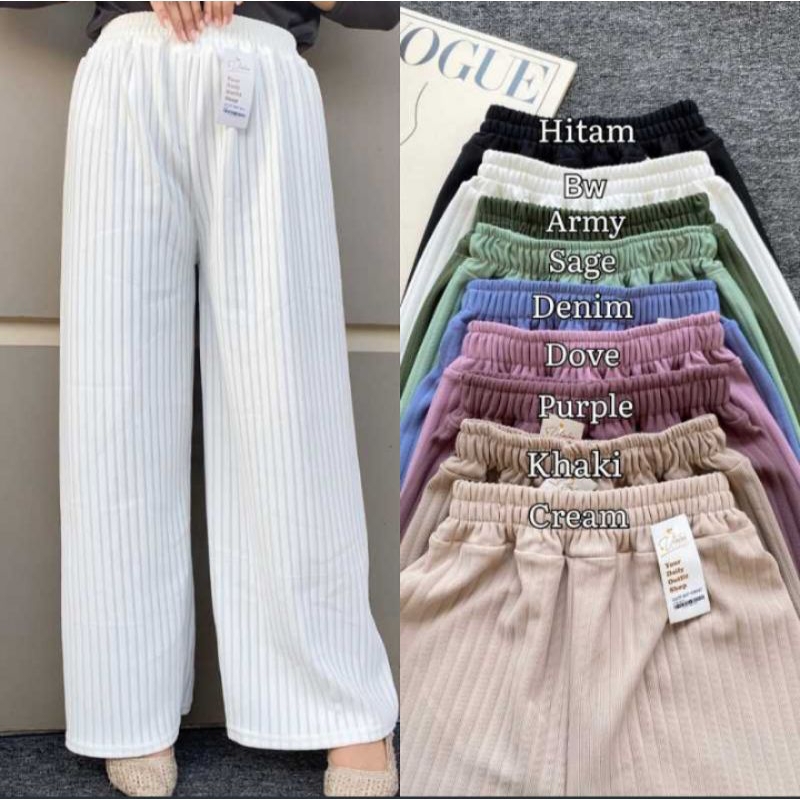 KULOT KNIT TALI SERUT/CELANA KULOT KNIT HORNET PREMIUM