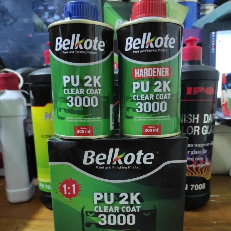 CLEAR BELKOTE 3000 / PU 2K CLEAR COAT 3000