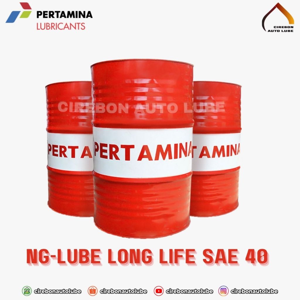 PELUMAS MESIN GAS NATURAL NG LUBE LONG LIFE SAE 40