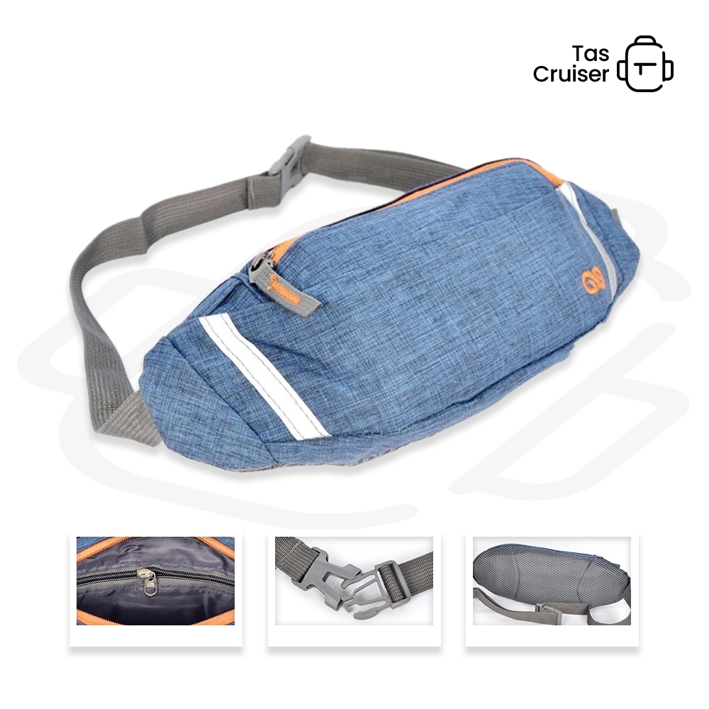 Tas Waistbag Pria Tas Waistbag Oval Waistbag Pria Wanita Waistbag Murah 5006