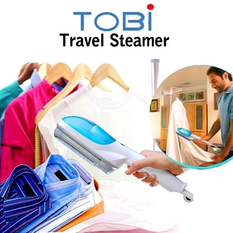 Tobi setrika uap listrik / setrika uap praktis dibawa mudah digunakan / setrika tobi / setrik uap to