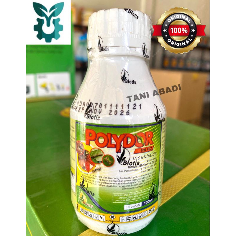 INSEKTISIDA POLYDOR 25 EC @ 100 ml / Basmi Hama Pada Tanaman