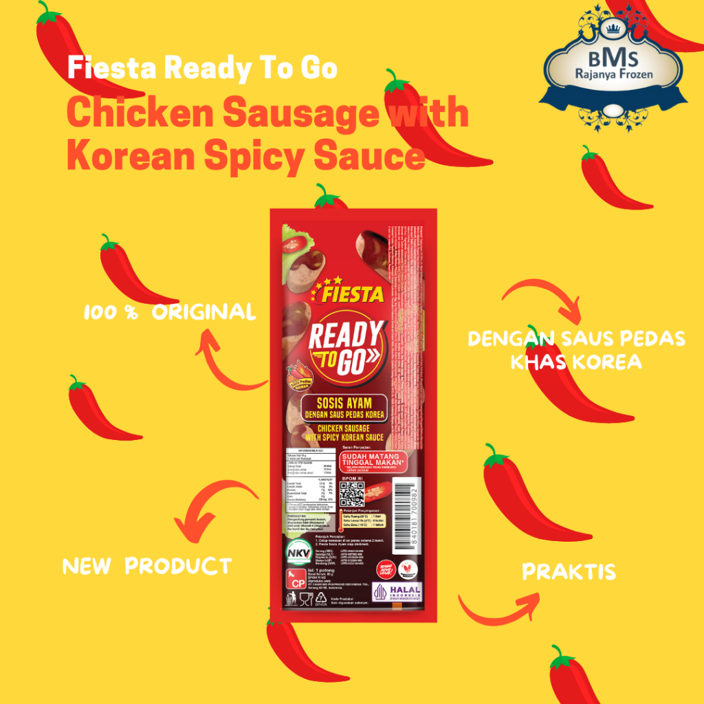 

FIESTA READY TO GO SAUSAGE WITH KOREAN SPICY SAUCE