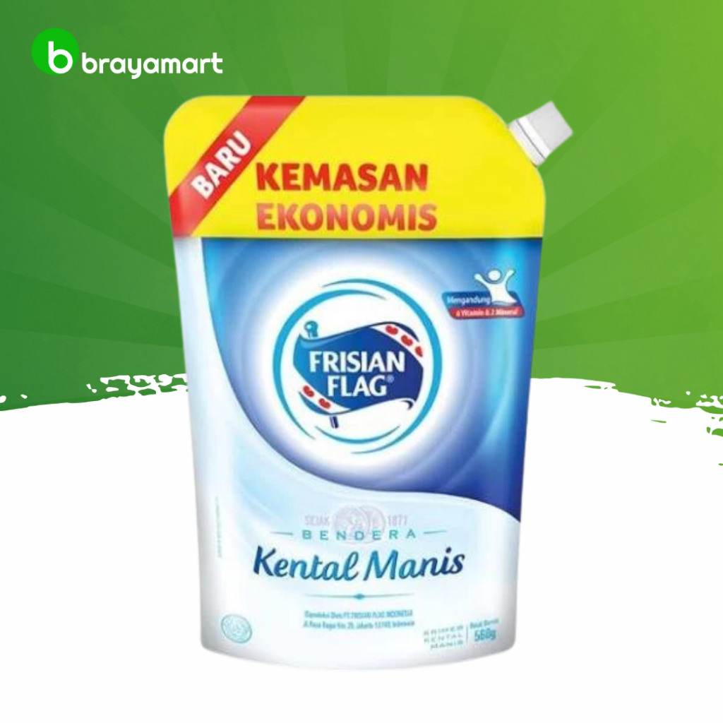 

Susu kental manis frisian flag pouch 545 gram Brayamart