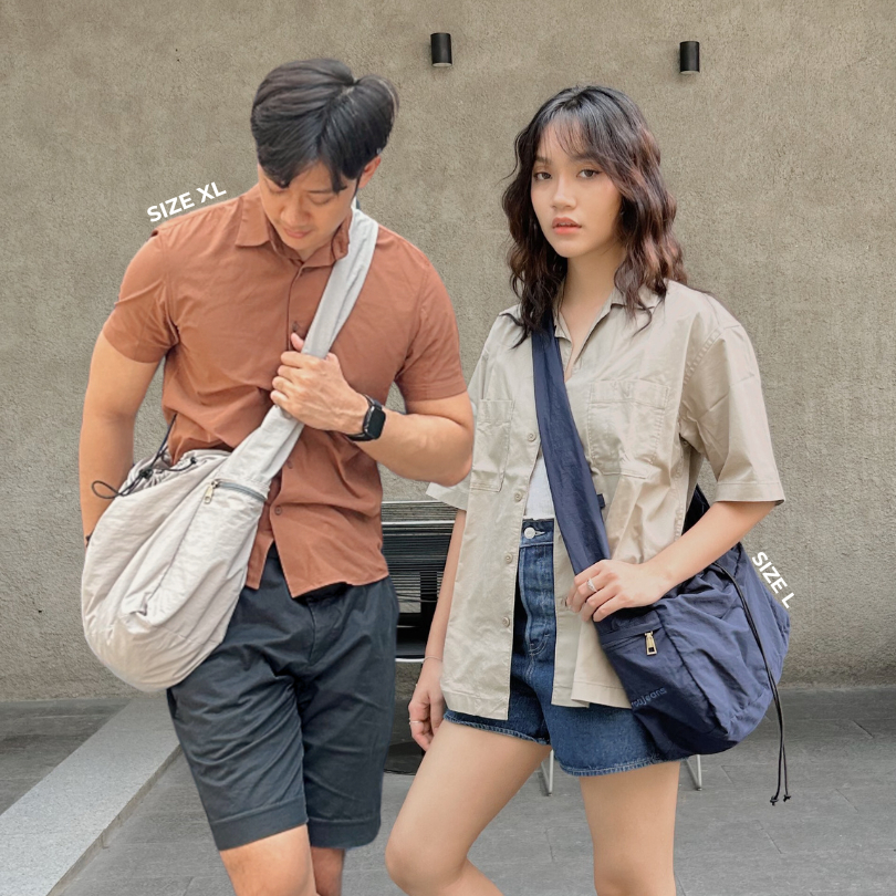 ROUJEANS - Denji Slingbag - Tas Kekinian - Tas Sporty - Onigiri Bag