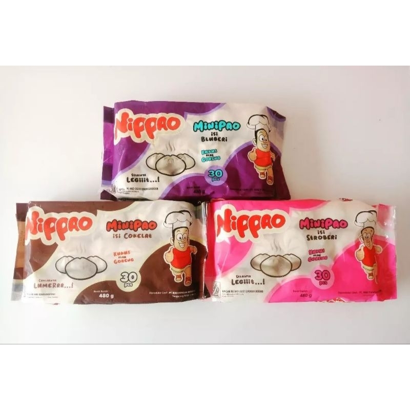 

Nippao. Ready isi coklat, ayam, blueberry